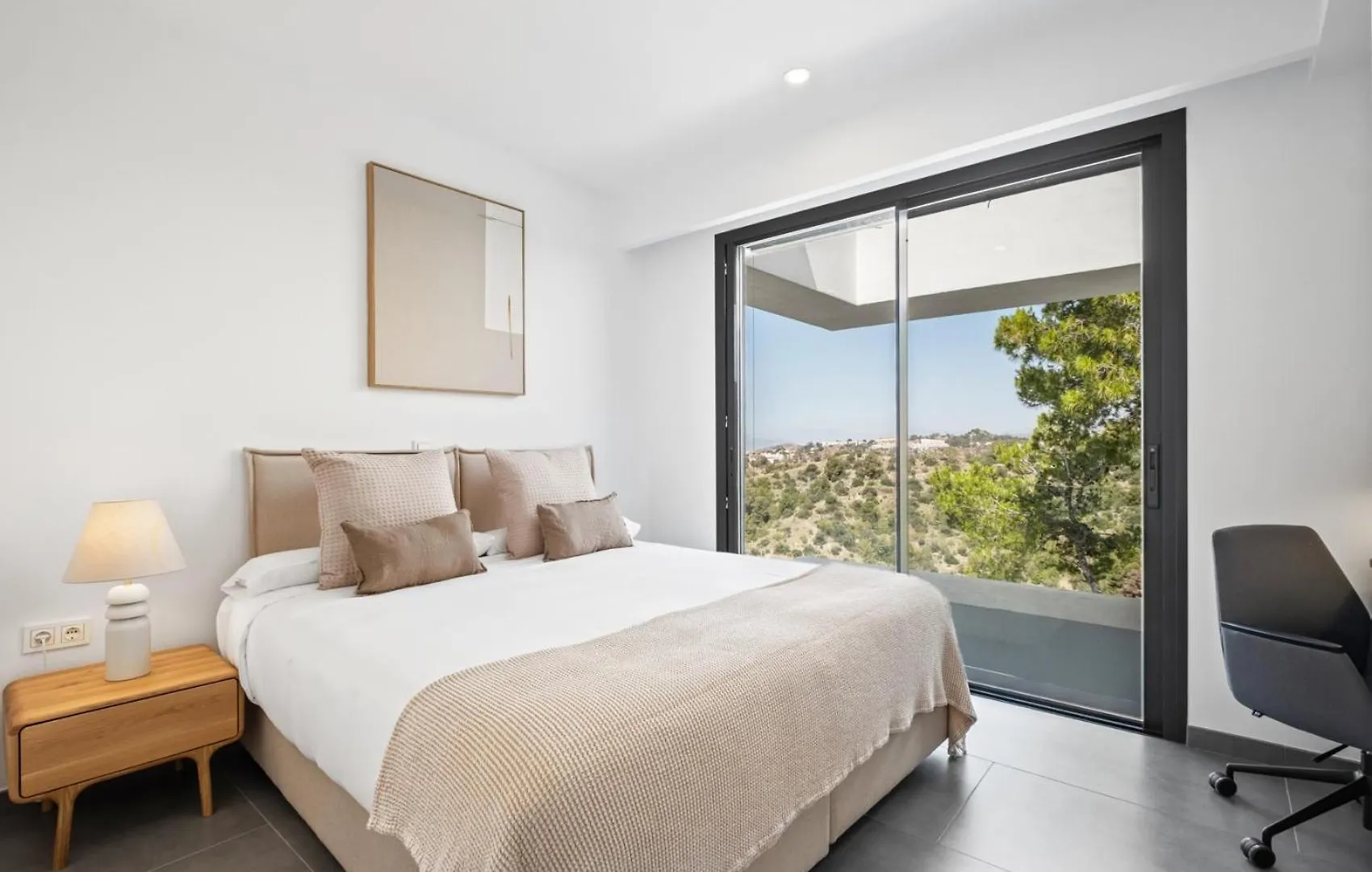מאלגה Villas Pinares De San Anton - Sea, City, Mountain Views, Close To Beach, Bbq