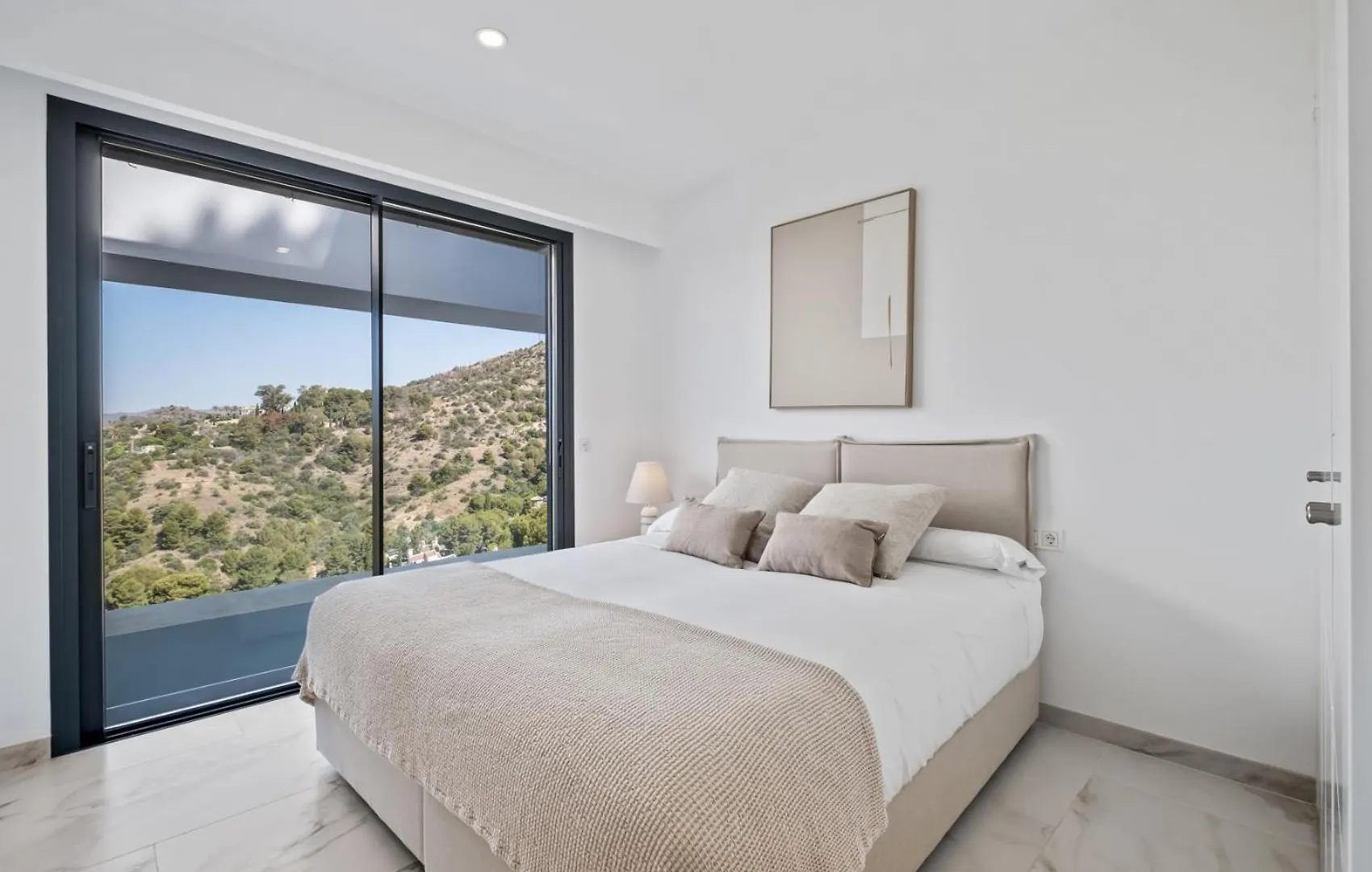 מאלגה Villas Pinares De San Anton - Sea, City, Mountain Views, Close To Beach, Bbq ספרד