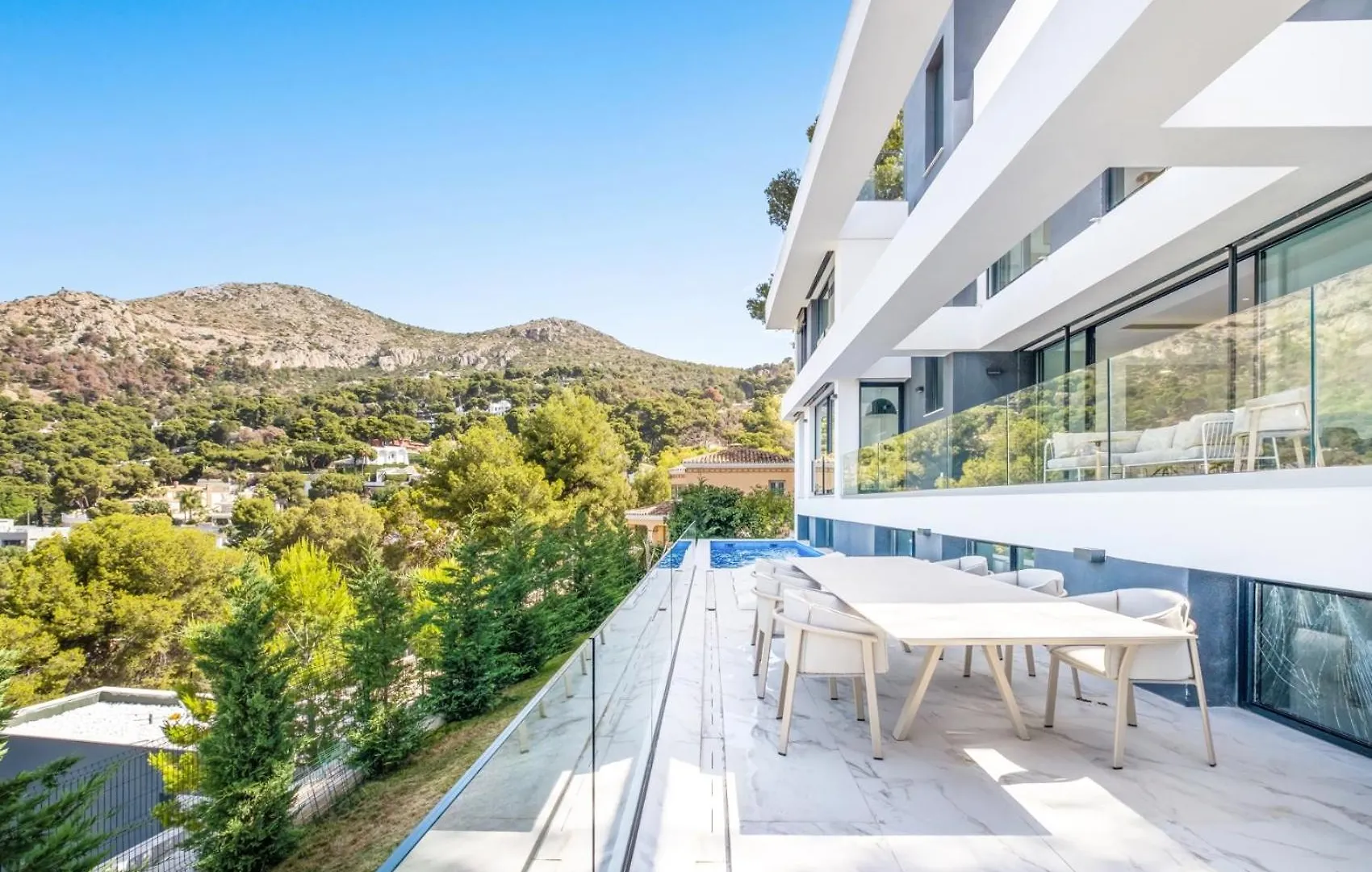מאלגה Villas Pinares De San Anton - Sea, City, Mountain Views, Close To Beach, Bbq 0*,